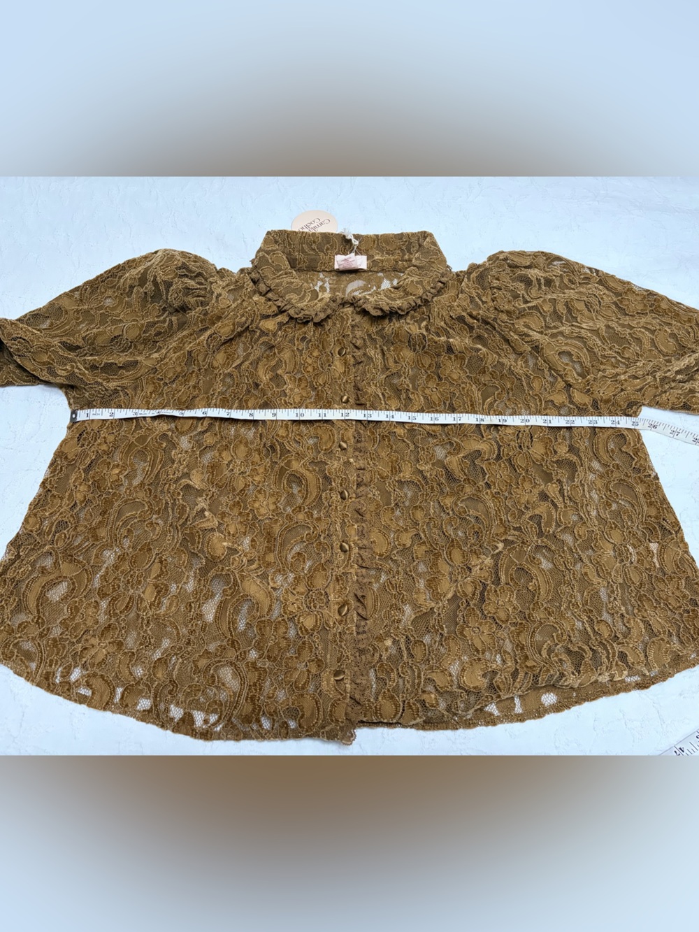 Camila Coelho Lace Ruffle-Collar Blouse - Picture 4 of 11